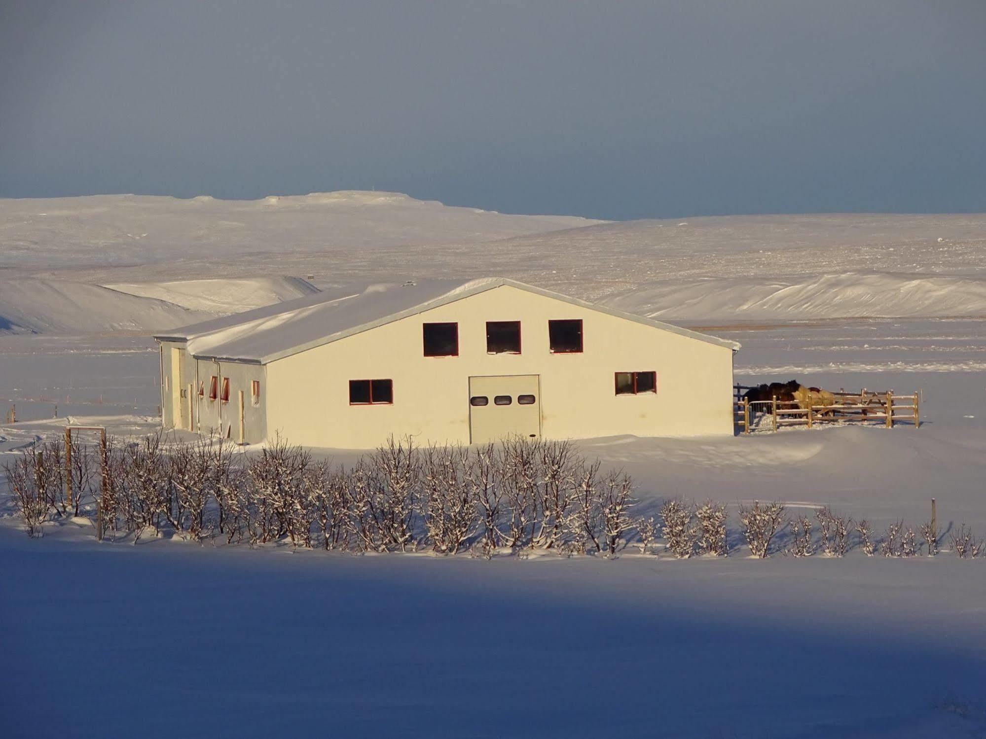 Brekkulaekur Guesthouse Hunathing Vestra Bagian luar foto